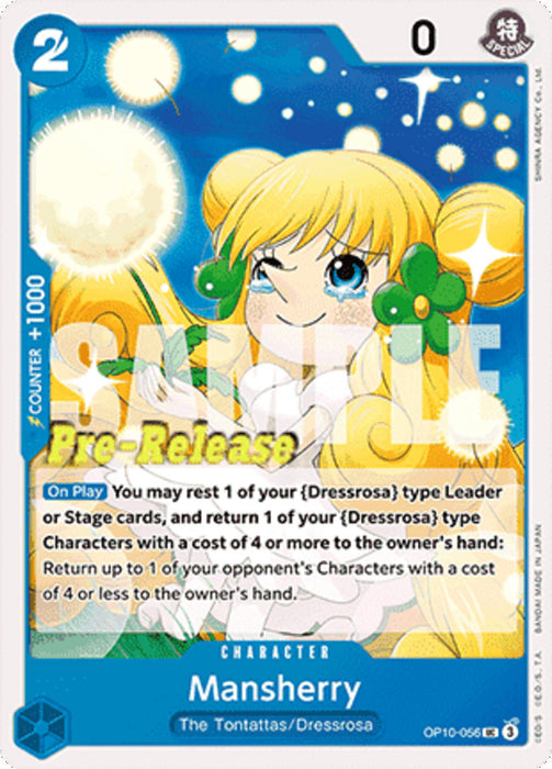 Mansherry (OP10-056) OP10P Uncommon Englisch