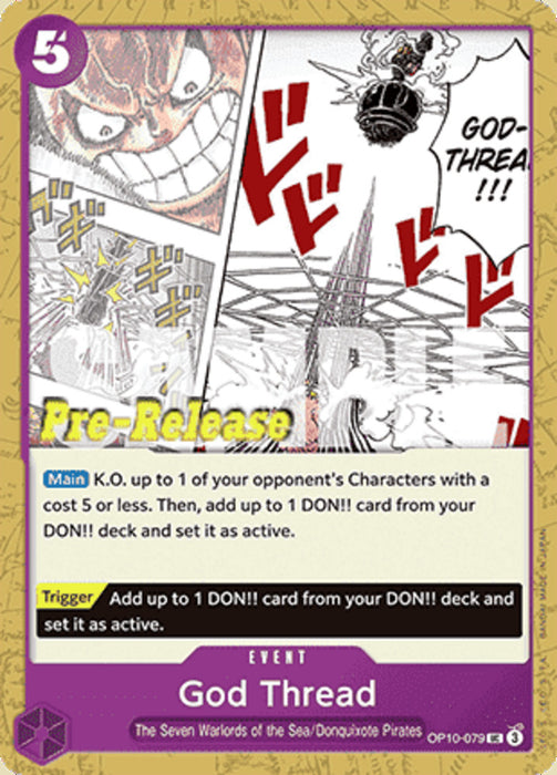 God Thread (OP10-079) OP10P Uncommon Englisch