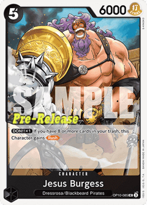Jesus Burgess (OP10-085) OP10P Uncommon Englisch