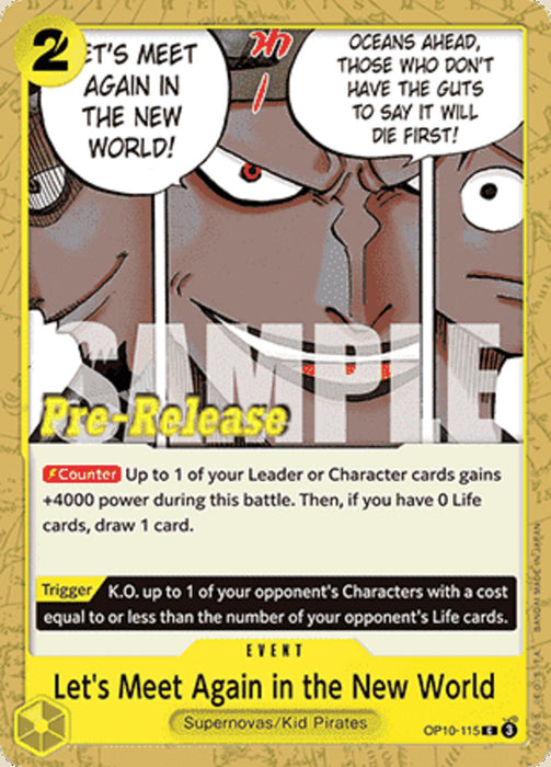 Let's Meet Again in the New World (OP10-115) OP10P Common Englisch
