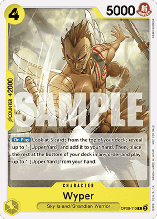 Wyper (OP08-110) (V.1) UP Rare Englisch