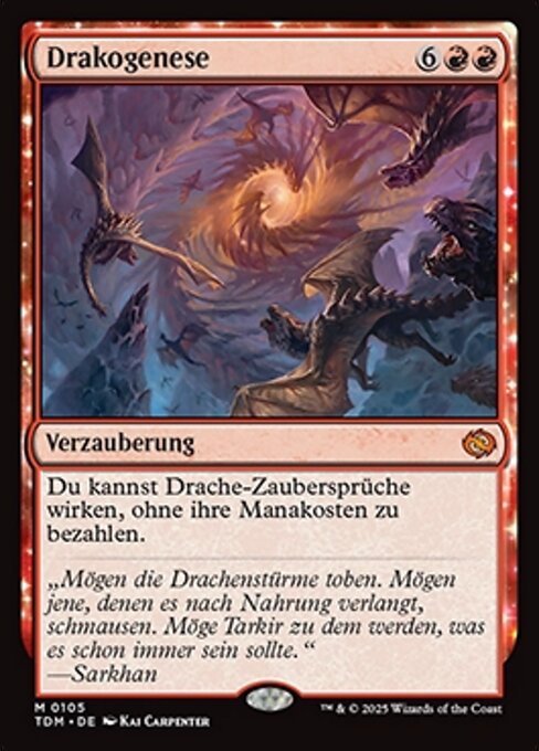 Drakogenese TDM-105 Mythic Deutsch