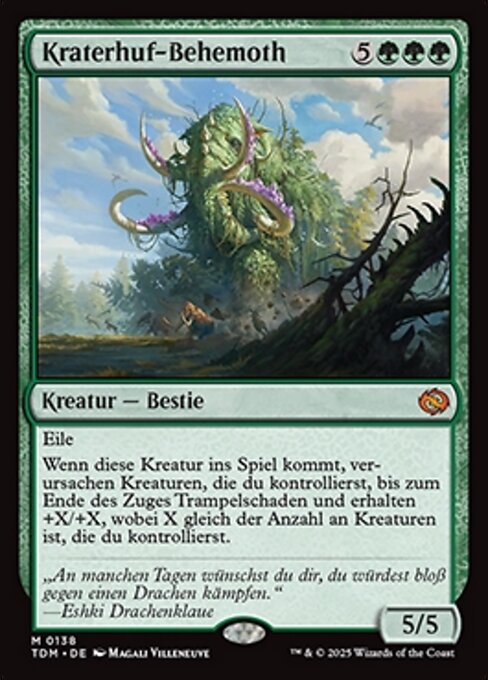 Kraterhuf-Behemoth TDM-138 Mythic Deutsch