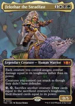Felothar die Standhafte TDC-4 Mythic Deutsch