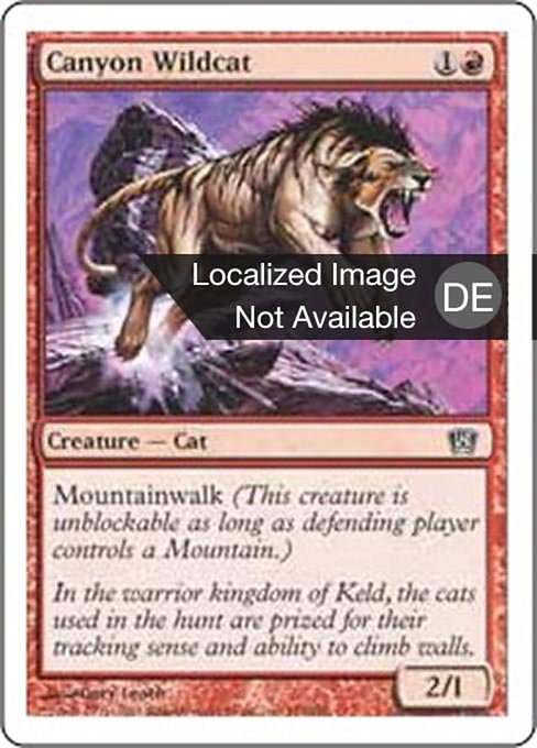 Magic: Canyon Wildcat