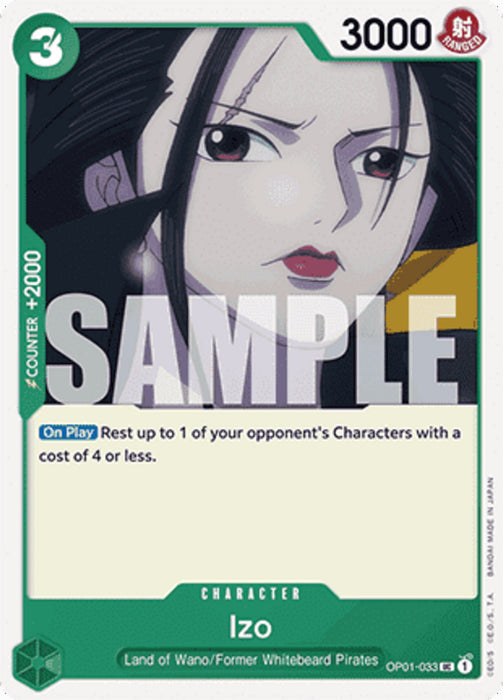 Izo (OP01-033) (V.1) PRB01 Uncommon Englisch