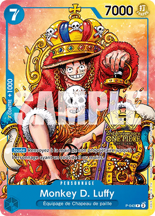 Monkey.D.Luffy (P-043) (V.3) P Promo Englisch