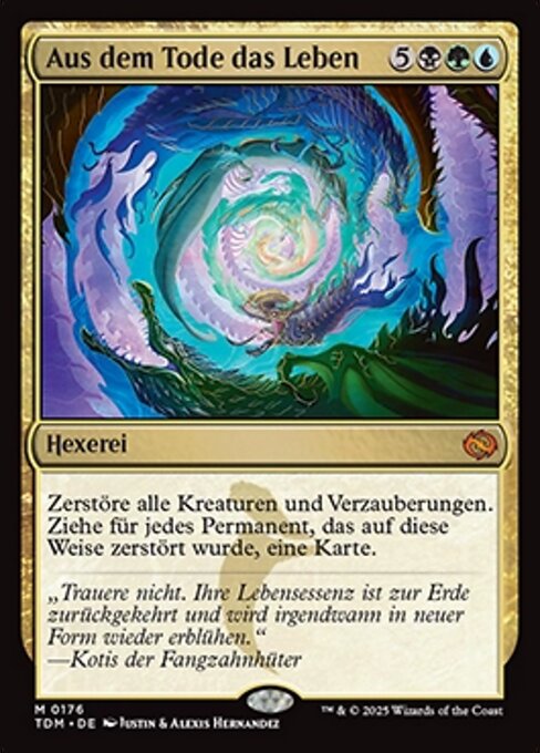 Aus dem Tode das Leben TDM-176 Mythic Deutsch