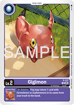 Gigimon (P-177) P Promo Englisch