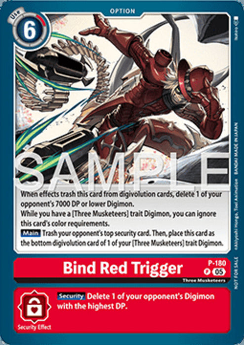 Bind Red Trigger (P-180) P Promo Englisch