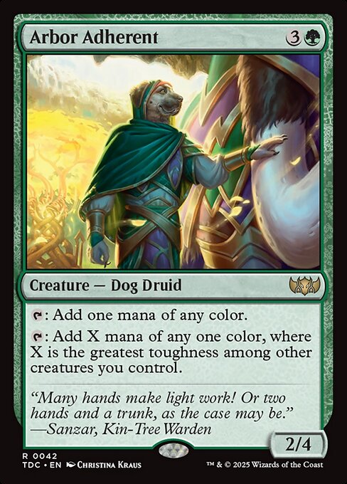 Magic: Arbor Adherent