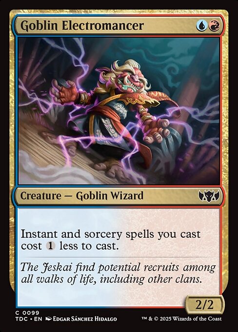 Goblin Electromancer TDC-99 Common Englisch