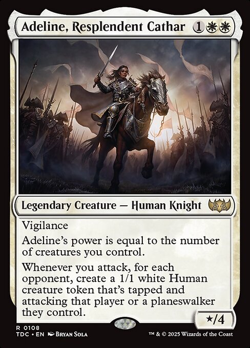 Magic: Adeline, Resplendent Cathar