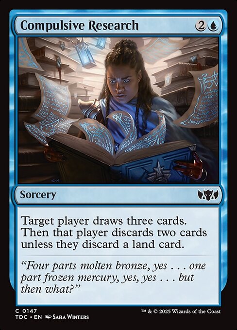 Magic: Compulsive Research
