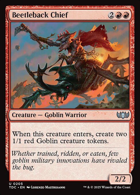 Magic: Beetleback Chief