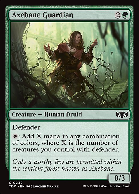 Magic: Axebane Guardian