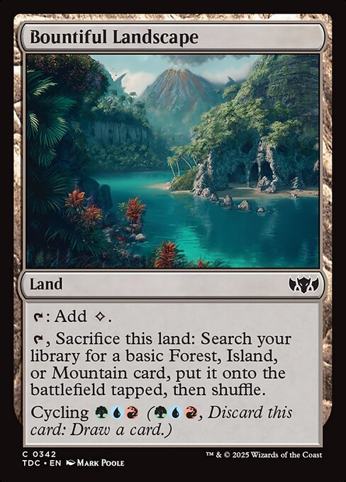 Magic: Bountiful Landscape