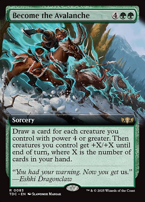 Magic: Become the Avalanche