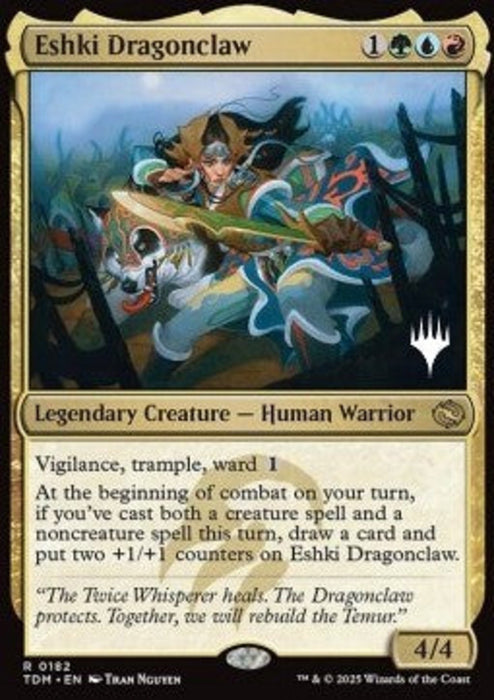 Eshki Dragonclaw (V.2) PTDM-182 Rare Englisch