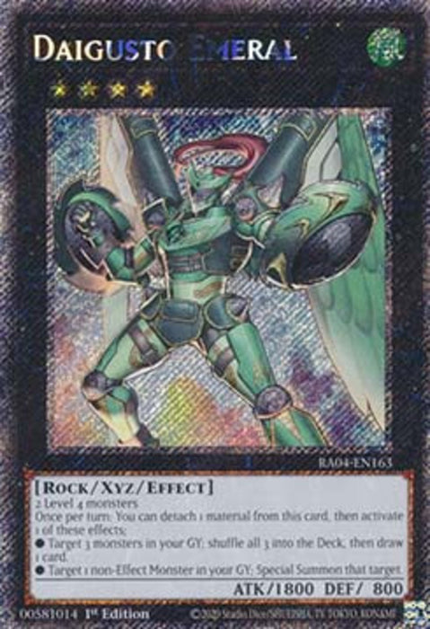 Daigusto Emeral (V.1) RA04-FR163 Platinum Secret Rare Französisch