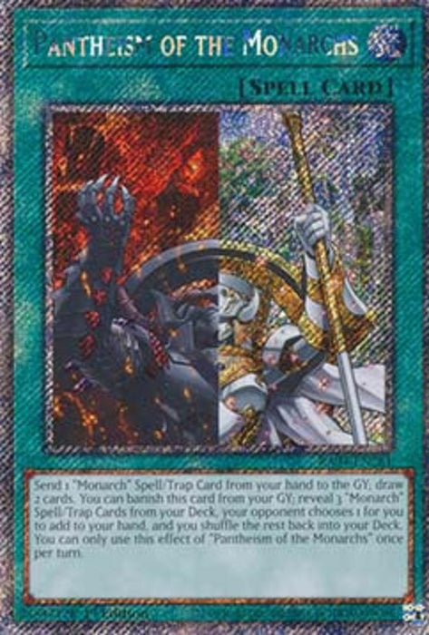 Pantheism of the Monarchs (V.1) RA04-FR261 Platinum Secret Rare Französisch