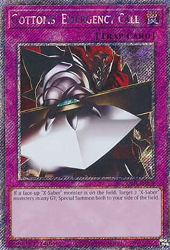 Gottoms' Emergency Call (V.1) RA04-EN138 Platinum Secret Rare Englisch