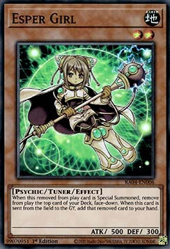 Esper Girl (V.1) RA04-EN006 Super Rare Englisch