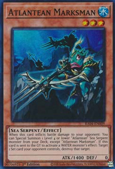 Atlantean Marksman (V.1) RA04-FR009 Super Rare Französisch
