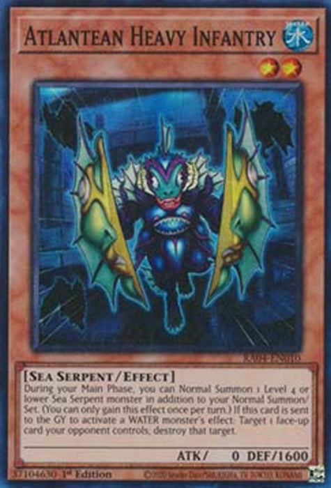 Atlantean Heavy Infantry (V.1) RA04-FR010 Super Rare Französisch