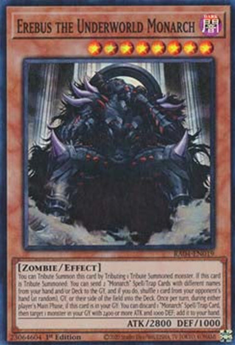 Erebus the Underworld Monarch (V.1) RA04-FR019 Super Rare Französisch