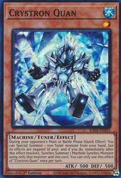 Crystron Quan (V.1) RA04-EN021 Super Rare Englisch
