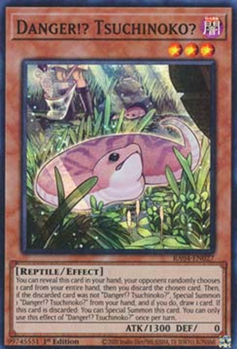 Danger!? Tsuchinoko? (V.1) RA04-EN027 Super Rare Englisch