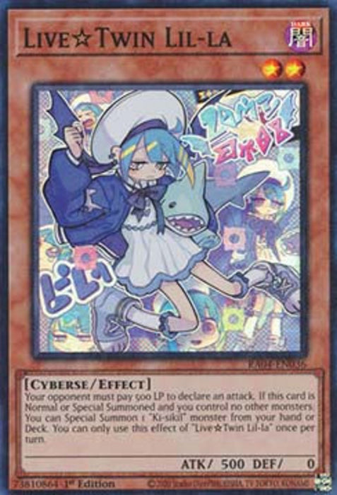 LiveTwin Lil-la (V.1) RA04-FR036 Super Rare Französisch