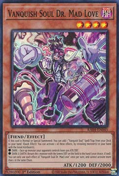 Vanquish Soul Dr. Mad Love (V.1) RA04-FR045 Super Rare Französisch