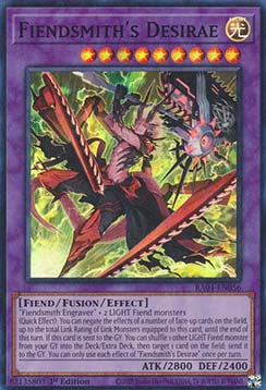 Fiendsmith's Desirae (V.1) RA04-FR056 Super Rare Französisch