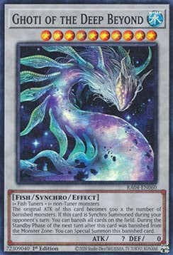 Ghoti of the Deep Beyond (V.1) RA04-EN060 Super Rare Englisch