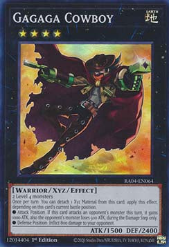 Gagaga Cowboy (V.1) RA04-EN064 Super Rare Englisch