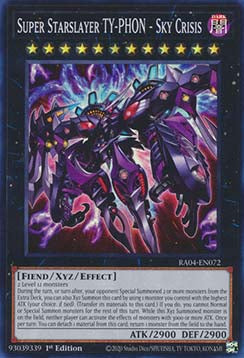 Super Starslayer TY-PHON - Sky Crisis (V.1) RA04-FR072 Super Rare Französisch