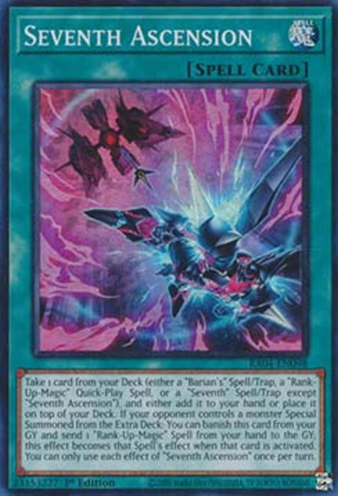Seventh Ascension (V.1) RA04-EN098 Super Rare Englisch