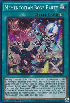 Mementotlan Bone Party (V.1) RA04-EN099 Super Rare Englisch