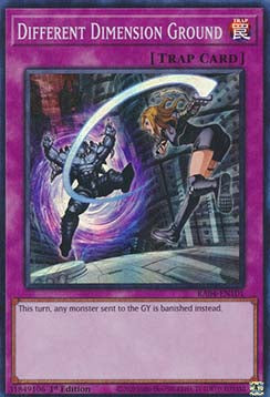 Different Dimension Ground (V.1) RA04-EN101 Super Rare Englisch