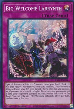 Big Welcome Labrynth (V.1) RA04-FR104 Super Rare Französisch