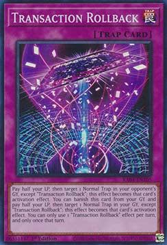 Transaction Rollback (V.1) RA04-EN105 Super Rare Englisch