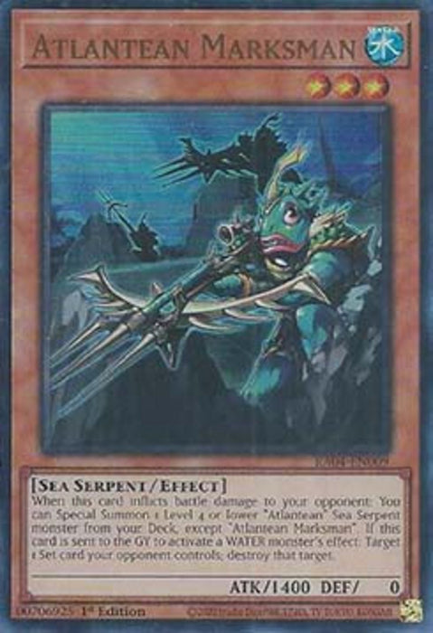 Atlantean Marksman (V.2) RA04-FR009 Ultra Rare Französisch