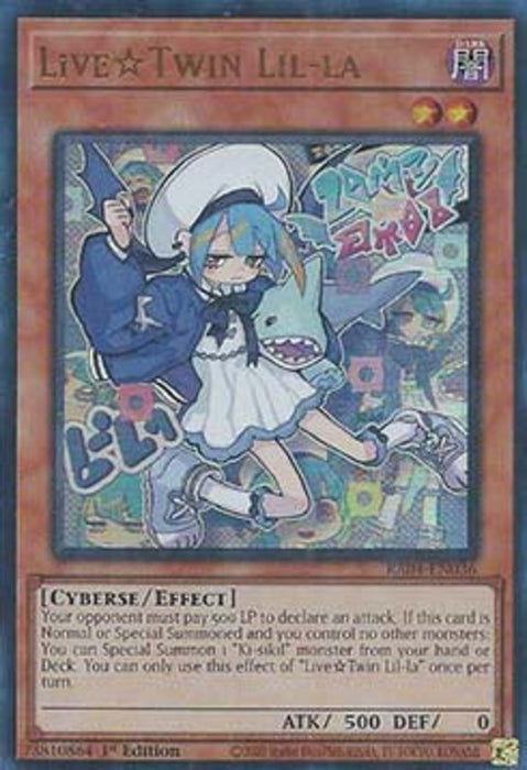 LiveTwin Lil-la (V.2) RA04-EN036 Ultra Rare Englisch