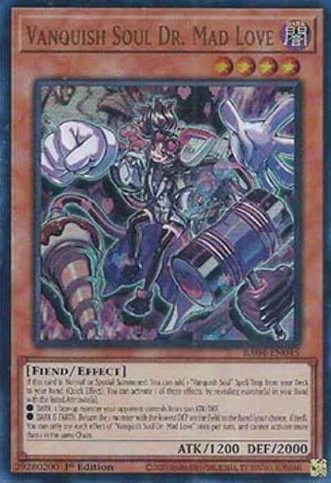Vanquish Soul Dr. Mad Love (V.2) RA04-FR045 Ultra Rare Französisch