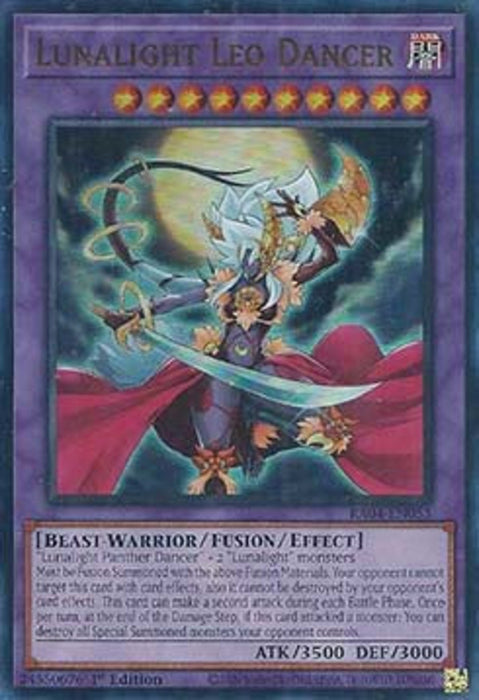 Lunalight Leo Dancer (V.2) RA04-FR053 Ultra Rare Französisch