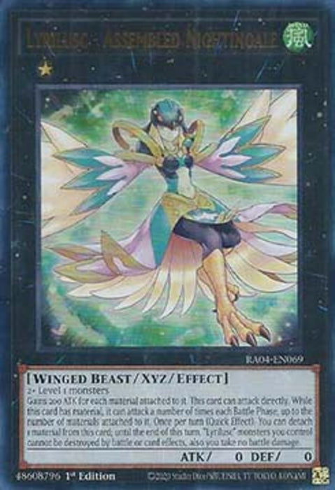 Lyrilusc - Assembled Nightingale (V.2) RA04-FR069 Ultra Rare Französisch