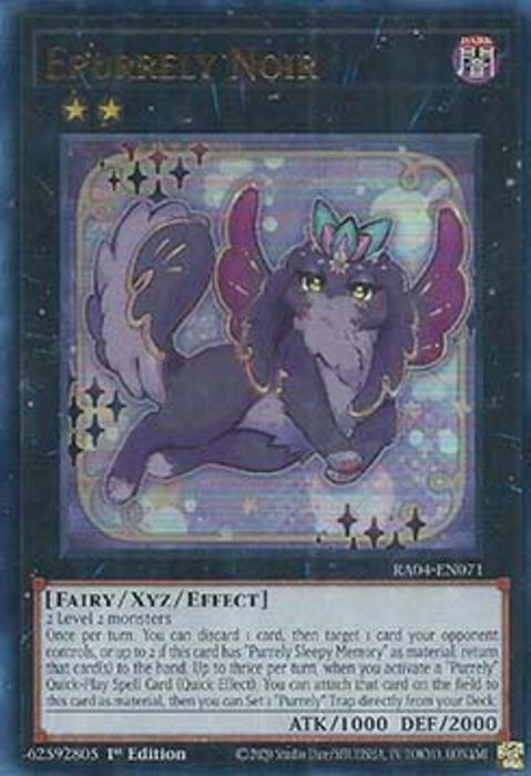 Epurrely Noir (V.2) RA04-EN071 Ultra Rare Englisch