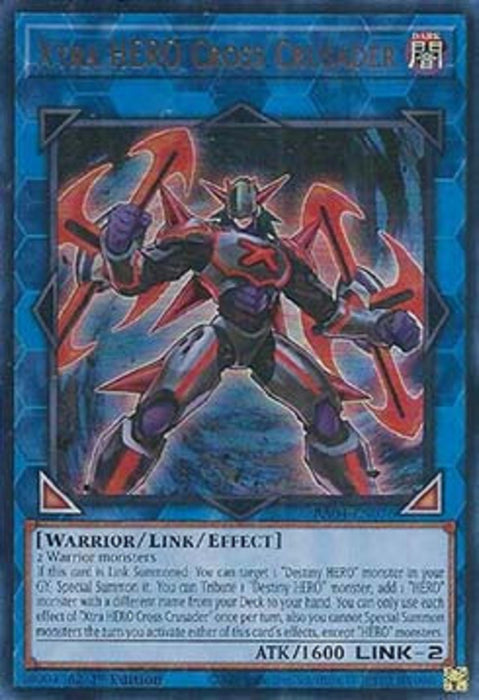 Xtra HERO Cross Crusader (V.2) RA04-FR076 Ultra Rare Französisch